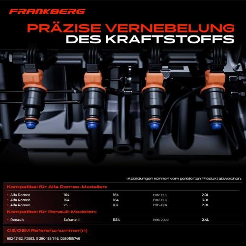 6x Einspritzventil Einspritzdüse für Volvo 850 960 II S70 S90 V70 I V90 1991-1998 Bild 6x Einspritzventil Einspritzdüse für Volvo 850 960 II S70 S90 V70 I V90 1991-1998