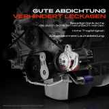 1x Wasserpumpe Kühlwasserpumpe für Jeep Wrangler III JK 3.6L 2011-2017