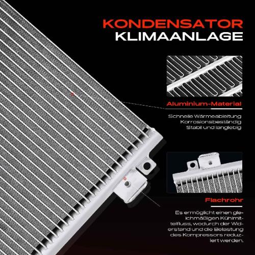 1x Kondensator Klimaanlage für Porsche 911 996 997 Boxster 986 987 Cayman 2.5L-4.0L Bild 1x Kondensator Klimaanlage für Porsche 911 996 997 Boxster 986 987 Cayman 2.5L-4.0L