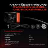 1x Zahnriemensatz Zahnriemen für Opel Astra G CC H Combo Vectra Zafira Saab 9-3