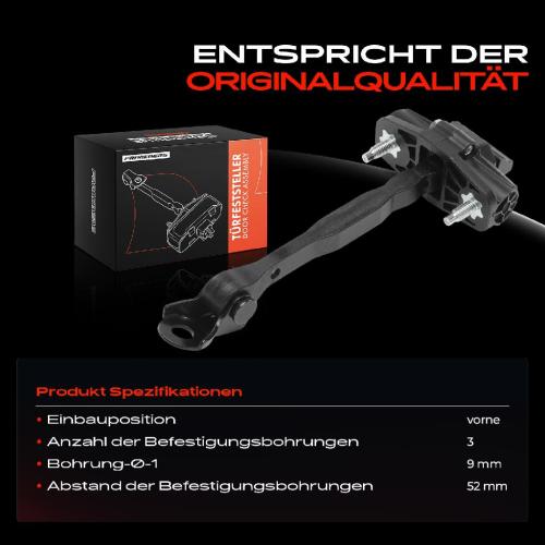 1x Türfeststeller Türfangband Türstopper Vorne für Opel Astra K Kasten/Kombi/Schrägheck Crossland X Bild 1x Türfeststeller Türfangband Türstopper Vorne für Opel Astra K Kasten/Kombi/Schrägheck Crossland X