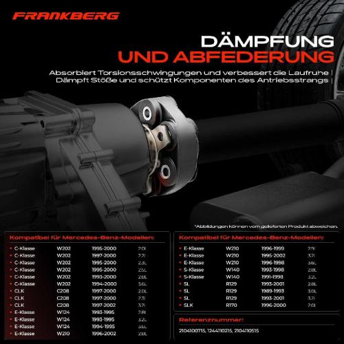 1x Gelenkscheibe Hardyscheibe Kardanwelle Vorne oder Hinten für Mercedes W202 W124 W210 W140 Bild 1x Gelenkscheibe Hardyscheibe Kardanwelle Vorne oder Hinten für Mercedes W202 W124 W210 W140
