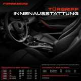 1x Türgriff Innenausstattung Hinten Links für BMW 3er F30 F80 Touring F31