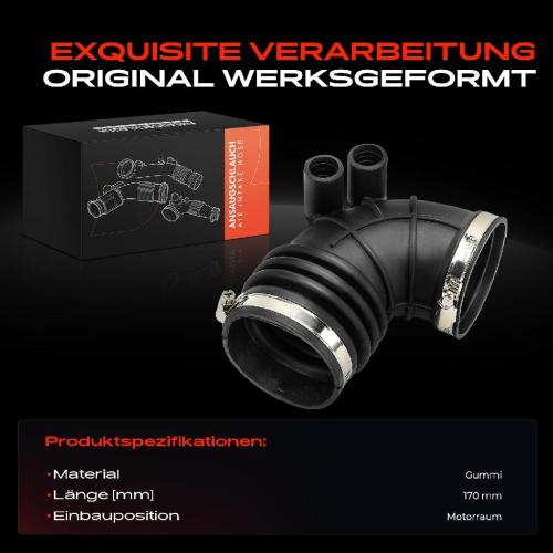 1x Ansaugschlauch, Luftfilter für BMW 3er E36 320i 2.0L 1991-1998 Bild 1x Ansaugschlauch, Luftfilter für BMW 3er E36 320i 2.0L 1991-1998