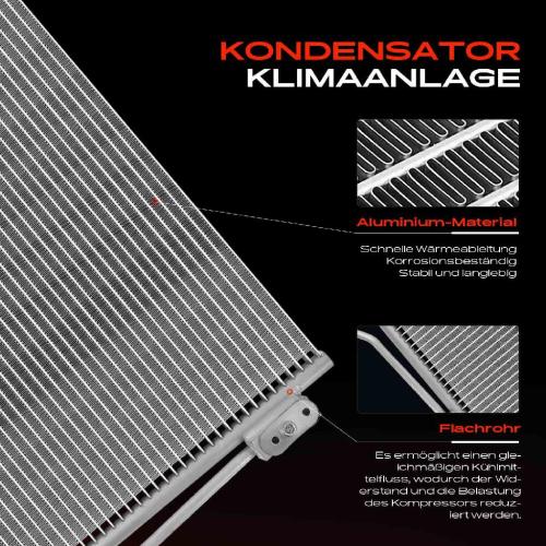 1x Kondensator Klimaanlage für Smart Fortwo Coupe Cabrio 451 1.0L Bild 1x Kondensator Klimaanlage für Smart Fortwo Coupe Cabrio 451 1.0L