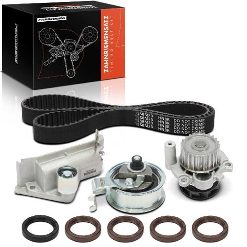 Frankberg 1x Zahnriemensatz Zahnriemen Wasserpumpe für VW Golf VII Audi A3 A6 Q2 Q3 Q5 Skoda Bild Frankberg 1x Zahnriemensatz Zahnriemen Wasserpumpe für VW Golf VII Audi A3 A6 Q2 Q3 Q5 Skoda