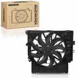 Frankberg 1x Motorkühller Einfachlüfter mit Kühlerlüfterrahmen BMW X3 F25 sDrive X4 F26 xDrive 2010-2018