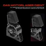 3x Motorlager Rechts für Chevrolet Prizm Toyota Corolla 1.8L