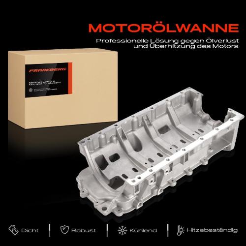 Frankberg 1x Ölwanne Motorölwanne für Ford C-Max Focus II Galaxy Mondeo IV S-Max Tourneo Transit Bild Frankberg 1x Ölwanne Motorölwanne für Ford C-Max Focus II Galaxy Mondeo IV S-Max Tourneo Transit