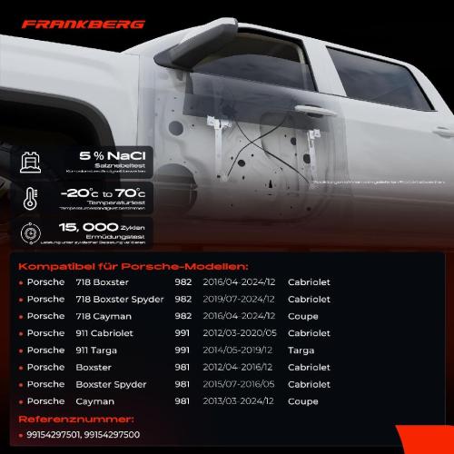 1x Fensterheber Vorne Links für Porsche 911 991 718 982 Boxster 981 Bild 1x Fensterheber Vorne Links für Porsche 911 991 718 982 Boxster 981