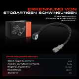 1x Klopfsensor Klopfgeber für Hyundai Santa Fé I Sonata IV Coupe Tucson KIA Sportage