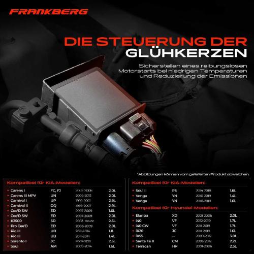1x Steuergerät Glühzeit für Hyundai Elantra Santa Fé II i40 KIA Cee'D Venga Carens Bild 1x Steuergerät Glühzeit für Hyundai Elantra Santa Fé II i40 KIA Cee'D Venga Carens
