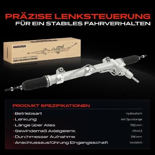Frankberg 1x Lenkgetriebe Servolenkgetriebe für Mercedes-Benz ML W164 GL X164 Bild Frankberg 1x Lenkgetriebe Servolenkgetriebe für Mercedes-Benz ML W164 GL X164