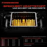 1x Kraftstofftank Kraftstoffbehälter für Mazda 323 F S VI BJ 1.3L-2.0L