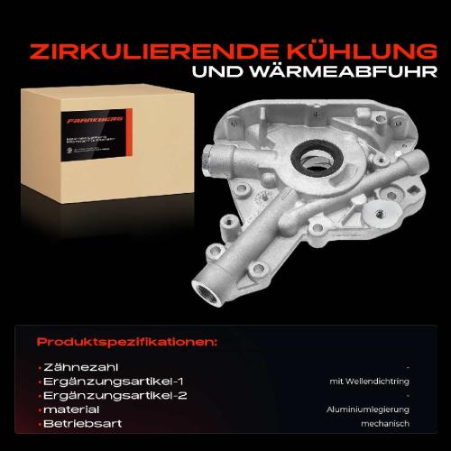 Frankberg 1x Ölpumpe für Chevrolet Lacetti J200 Daewoo Lanos KLAT Opel Corsa B Tigra Bild Frankberg 1x Ölpumpe für Chevrolet Lacetti J200 Daewoo Lanos KLAT Opel Corsa B Tigra