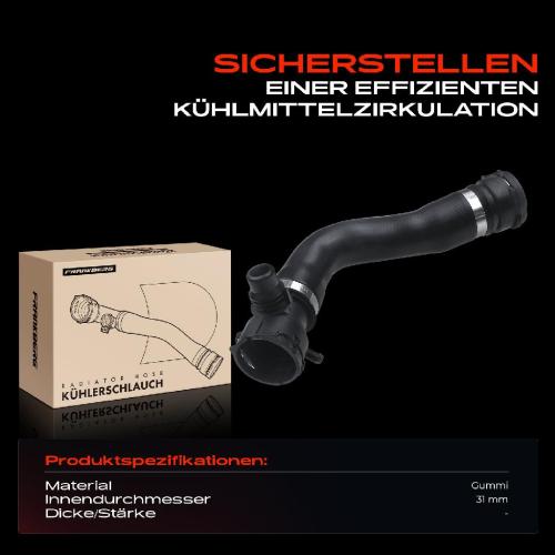 1x Kühlerschlauch Kühlwasserschlauch für BMW E82 E88 135i M E90 E91 E92 E93 335i Z4 Bild 1x Kühlerschlauch Kühlwasserschlauch für BMW E82 E88 135i M E90 E91 E92 E93 335i Z4