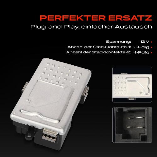 1x Widerstand Vorwiderstand Gebläsemotor für BMW 5er F07 F10 F18 F11 6er F12 7er Bild 1x Widerstand Vorwiderstand Gebläsemotor für BMW 5er F07 F10 F18 F11 6er F12 7er