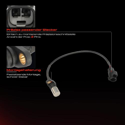 1x Kurbelwellensensor Impulsgeber für Volvo S60 I S70 S80 I II V70 II XC70 Cross Country XC70 2 Bild 1x Kurbelwellensensor Impulsgeber für Volvo S60 I S70 S80 I II V70 II XC70 Cross Country XC70 2