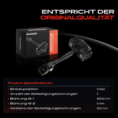 1x Türfeststeller Türfangband Türstopper Hinten für Skoda Superb II Kombi 3T5 3T4 Bild 1x Türfeststeller Türfangband Türstopper Hinten für Skoda Superb II Kombi 3T5 3T4