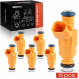 6x Einspritzventil Einspritzdüse für Saab 9-3 Kombi Cabriolet 2.8L 2006-2009