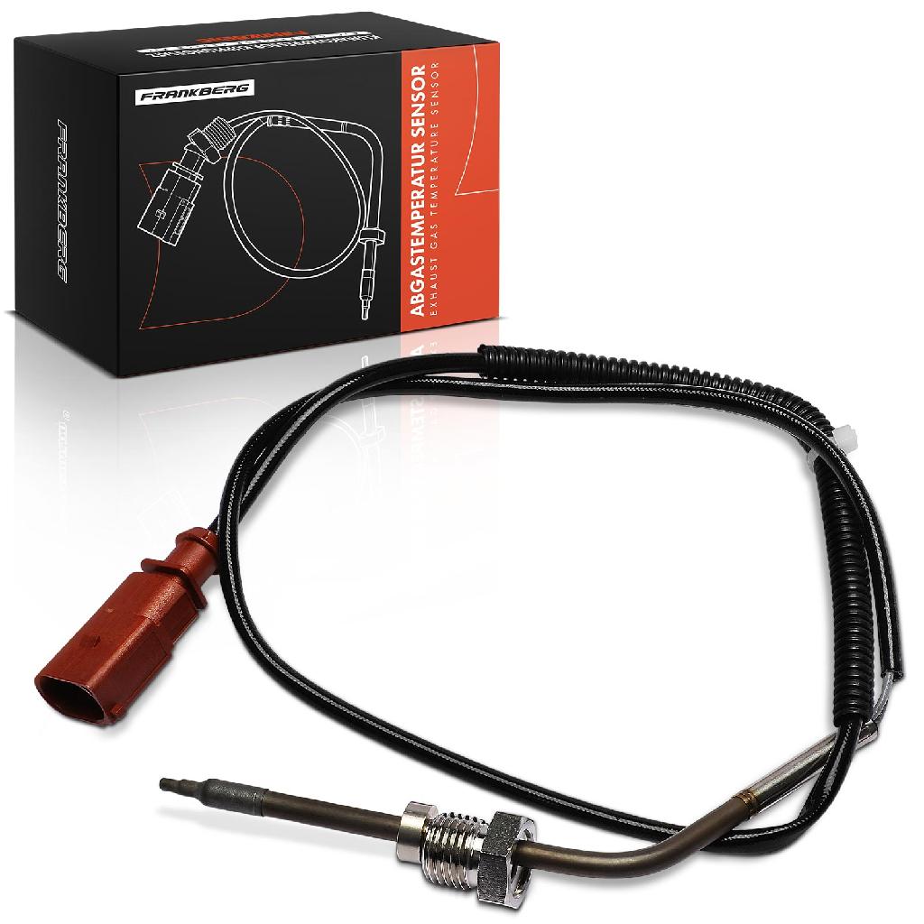 Frankberg 1x Abgastemperatursensor für VW Amarok Pritsche/Fahrgestell S1B S6B S7B