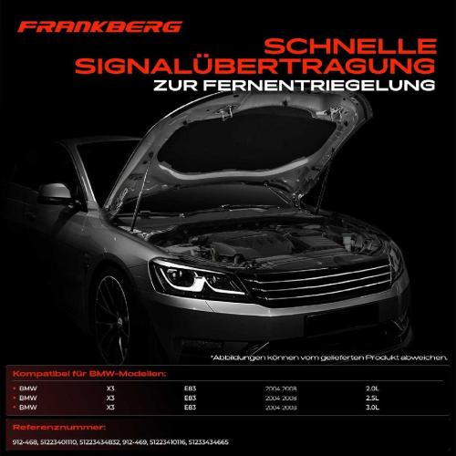 2x Motorhaubenzug für BMW X3 E83 2.0L 2.5L 2004-2008 Bild 2x Motorhaubenzug für BMW X3 E83 2.0L 2.5L 2004-2008