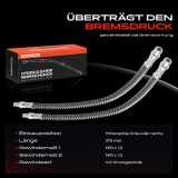 2x Bremsschlauch Bremsschläuche Hinterachse Links oder Rechts für Mercedes-Benz S-Klasse W221 W222 C216