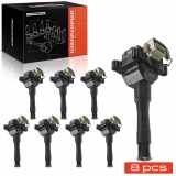 8x Zündmodul Zündspule für BMW E36 E34 E32 E38 E31 1.8L 2.0L 2.5L 3.0L 3.8L 4.0L 1987-2001