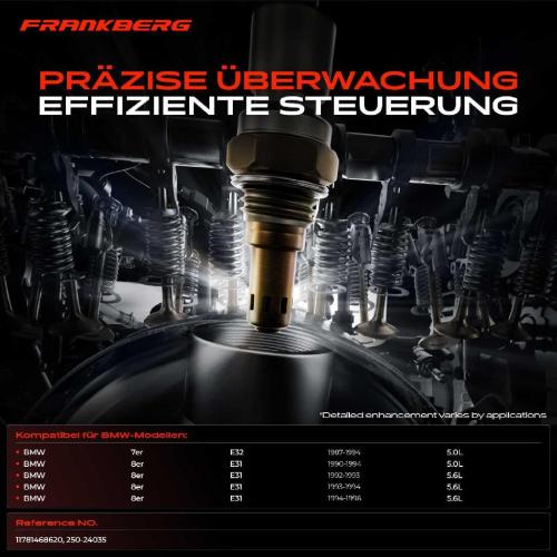 1x Lambdasonde Regelsonde Vor Katalysator für BMW 7er E32 750i iL V12 8er E31 850 CSi 850iCi Bild 1x Lambdasonde Regelsonde Vor Katalysator für BMW 7er E32 750i iL V12 8er E31 850 CSi 850iCi