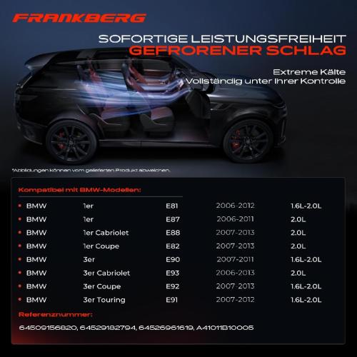 1x Klimakompressor für BMW E81 E87 E88 E82 E90 E91 E92 E93 1.6L 2.0L Bild 1x Klimakompressor für BMW E81 E87 E88 E82 E90 E91 E92 E93 1.6L 2.0L