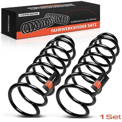 Frankberg 2x Fahrwerksfeder Hinterachse f r Audi A4 8D5 B5 1.6L 1.8L 1.9L 2.4L 2.5L 2.6L 2.8L 1995-2001 Bild Frankberg 2x Fahrwerksfeder Hinterachse f r Audi A4 8D5 B5 1.6L 1.8L 1.9L 2.4L 2.5L 2.6L 2.8L 1995-2001