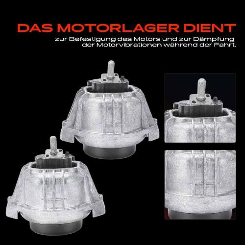 2x Motorlager Vorne Links für BMW 1er 3er 135-335i X1 Z4 2007-2016 Bild 2x Motorlager Vorne Links für BMW 1er 3er 135-335i X1 Z4 2007-2016