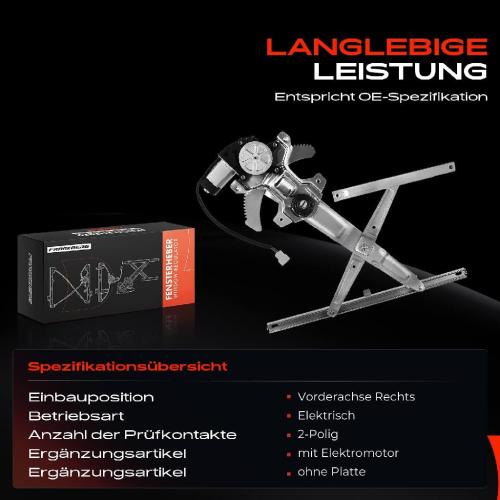 1x Fensterheber Vorne Rechts für Daewoo Matiz M100 M150 1998-2005 Bild 1x Fensterheber Vorne Rechts für Daewoo Matiz M100 M150 1998-2005