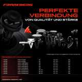 10x Befestigungsclips Schweller für Honda Civic V Hatchback Coupe Aerodeck Fastback