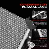 1x Kondensator Klimaanlage für Toyota Land Cruiser 80 4.2 1994-1997