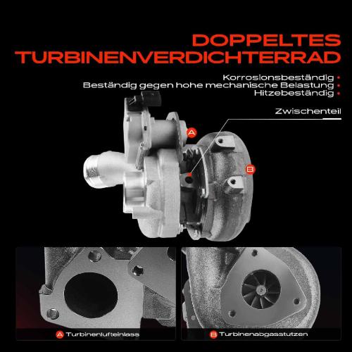 Frankberg 1x Abgasturbolader für VW Phaeton 3D1 3D2 3D3 3D4 3D6 3D7 3D8 3D9 Touareg 7L6 7L7 7LA Audi A4 8EC Bild Frankberg 1x Abgasturbolader für VW Phaeton 3D1 3D2 3D3 3D4 3D6 3D7 3D8 3D9 Touareg 7L6 7L7 7LA Audi A4 8EC