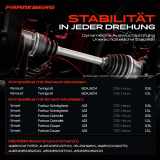 1x Antriebswelle Hinterachse Links für Renault Twingo III BCA BCM Smart Forfour Schrägheck Coupe