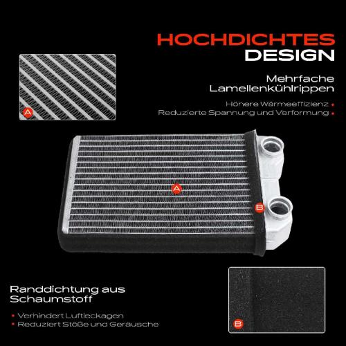 1x Wärmetauscher Innenraumheizung für MINI Mini Cabriolet R50 R53 R52 Bild 1x Wärmetauscher Innenraumheizung für MINI Mini Cabriolet R50 R53 R52