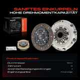 1x Kupplungssatz für Hyundai i10 BA IA i10 Stufenheck 1.2L 2013-2017