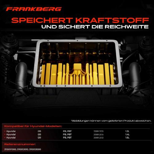 1x Kraftstofftank Kraftstoffbehälter für Hyundai i20 PB PBT 1.2L-1.6L Bild 1x Kraftstofftank Kraftstoffbehälter für Hyundai i20 PB PBT 1.2L-1.6L