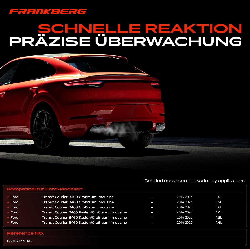 1x Abgastemperatursensor für Ford Transit Courier B460 MPV 1.0L 1.5L 2014-2023