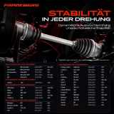 1x Antriebswelle Vorderachse Links für Audi A3 VW Golf 5 6 Seat Leon Skoda