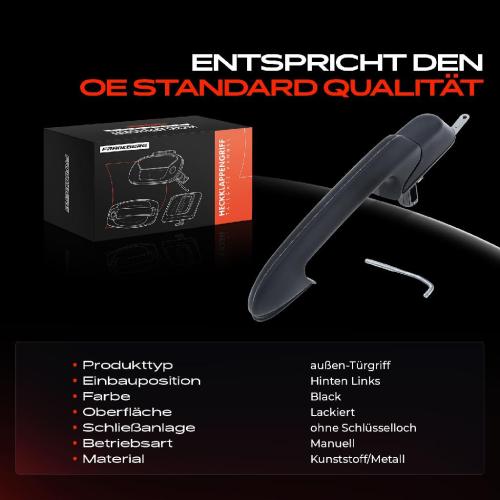 1x Türgriff Hinten Links außen für Fiat Marea Weekend 1.2L 1.4L 1.6L 1.8L 1.9L 2.0L 2.4L 1996-2003 Bild 1x Türgriff Hinten Links außen für Fiat Marea Weekend 1.2L 1.4L 1.6L 1.8L 1.9L 2.0L 2.4L 1996-2003