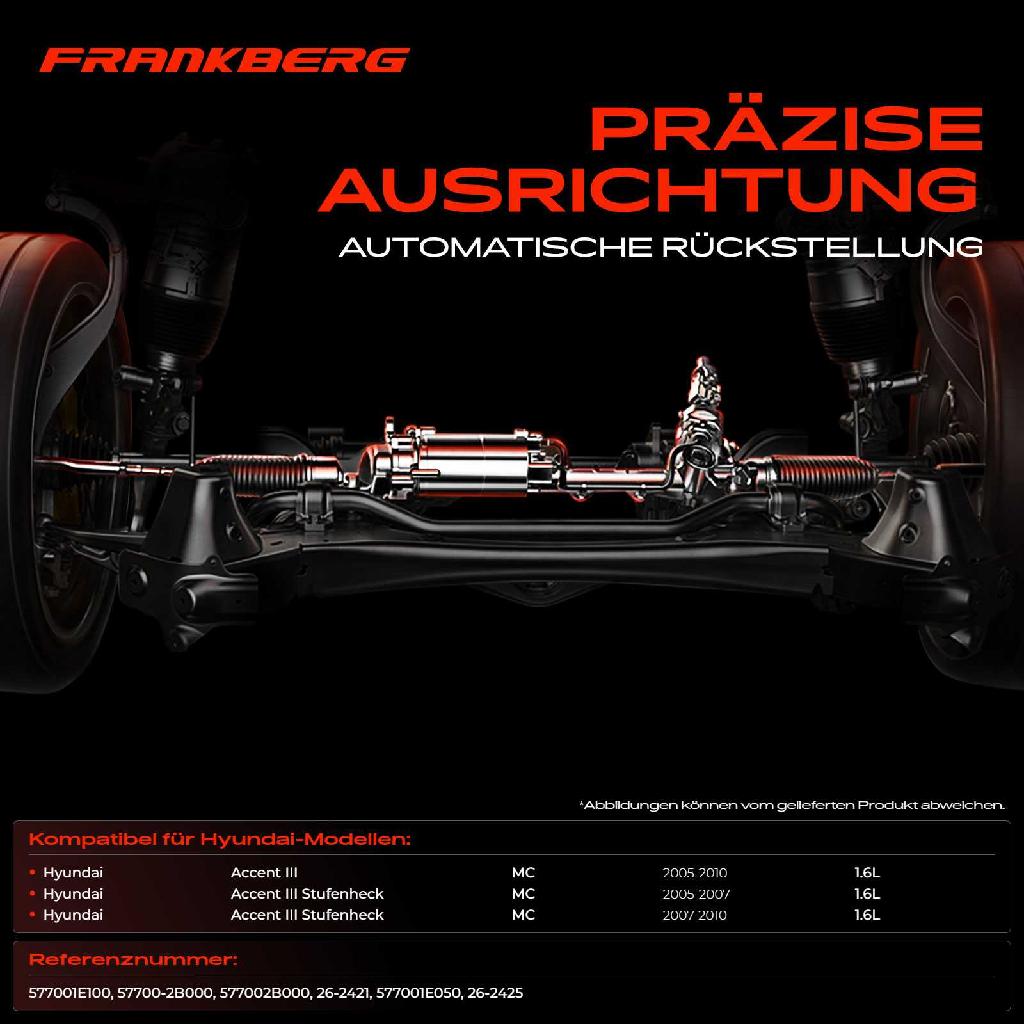 1x Lenkgetriebe Servolenkgetriebe für Hyundai Accent III MC 1.6L 2005-2010