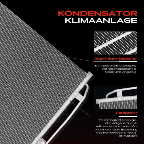 Frankberg 1x Kondensator Klimaanlage für Nissan Murano II Z51 3.5L 2008-2014 Bild Frankberg 1x Kondensator Klimaanlage für Nissan Murano II Z51 3.5L 2008-2014