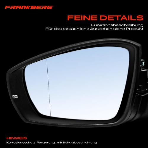 Frankberg 1x Au enspiegel Links f r VW Polo 6C1 6R1 602 604 612 614 Bj ab 2009 Bild Frankberg 1x Au enspiegel Links f r VW Polo 6C1 6R1 602 604 612 614 Bj ab 2009