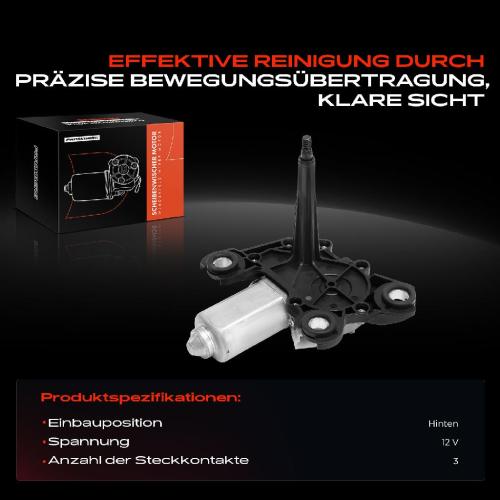 1x Wischermotor Scheibenwischermotor Hinten für Citroën Berlingo EC ER B9 Peugeot Bild 1x Wischermotor Scheibenwischermotor Hinten für Citroën Berlingo EC ER B9 Peugeot