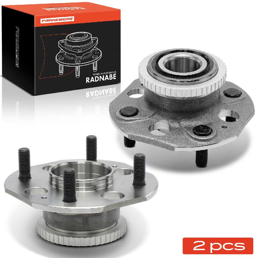 2x Radnabe Radlagersatz Hinterachse beidseitig für Honda Accord V Aerodeck Coupe 2.0L 2.2L 1993-1998