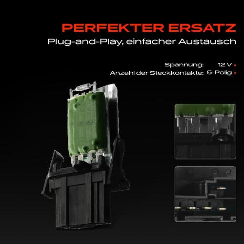 1x Widerstand Vorwiderstand Gebläsemotor für VW Golf III Vento Polo 6N Seat Ibiza Cordoba Bild 1x Widerstand Vorwiderstand Gebläsemotor für VW Golf III Vento Polo 6N Seat Ibiza Cordoba
