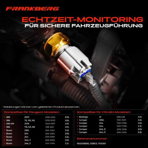 1x Kühlmitteltemperatur Sensor Temperatursensor für Peugeot 206 Citroën Fiat Ducato Bild 1x Kühlmitteltemperatur Sensor Temperatursensor für Peugeot 206 Citroën Fiat Ducato